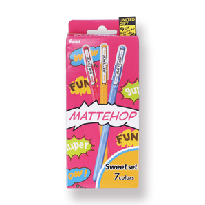 Pentel Mattehop 1.0 mm Gel Pen - Sweet Set - Stationery Pal