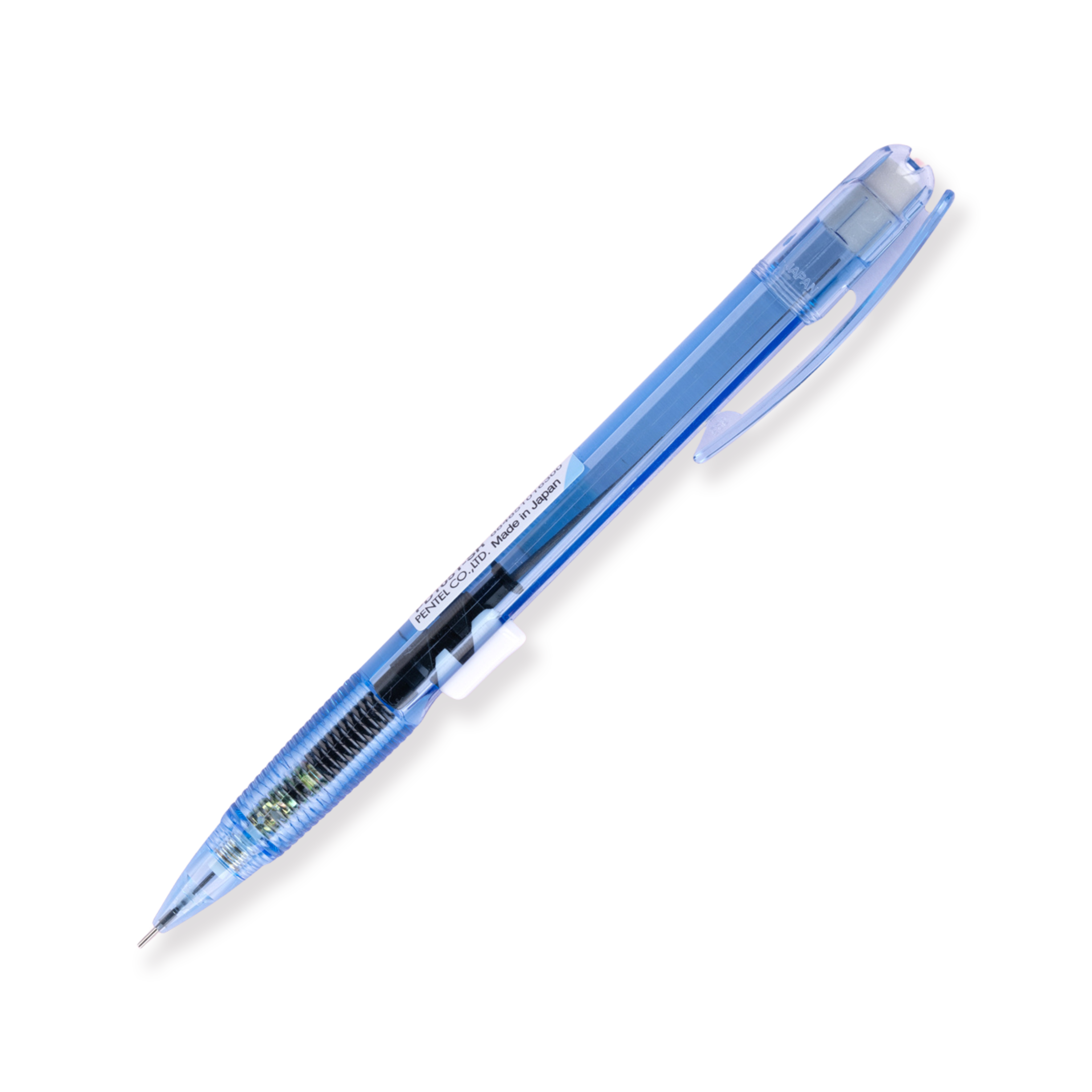 Pentel Techniclick Druckbleistift mit seitlichem Klick, 0,5 mm, Blau