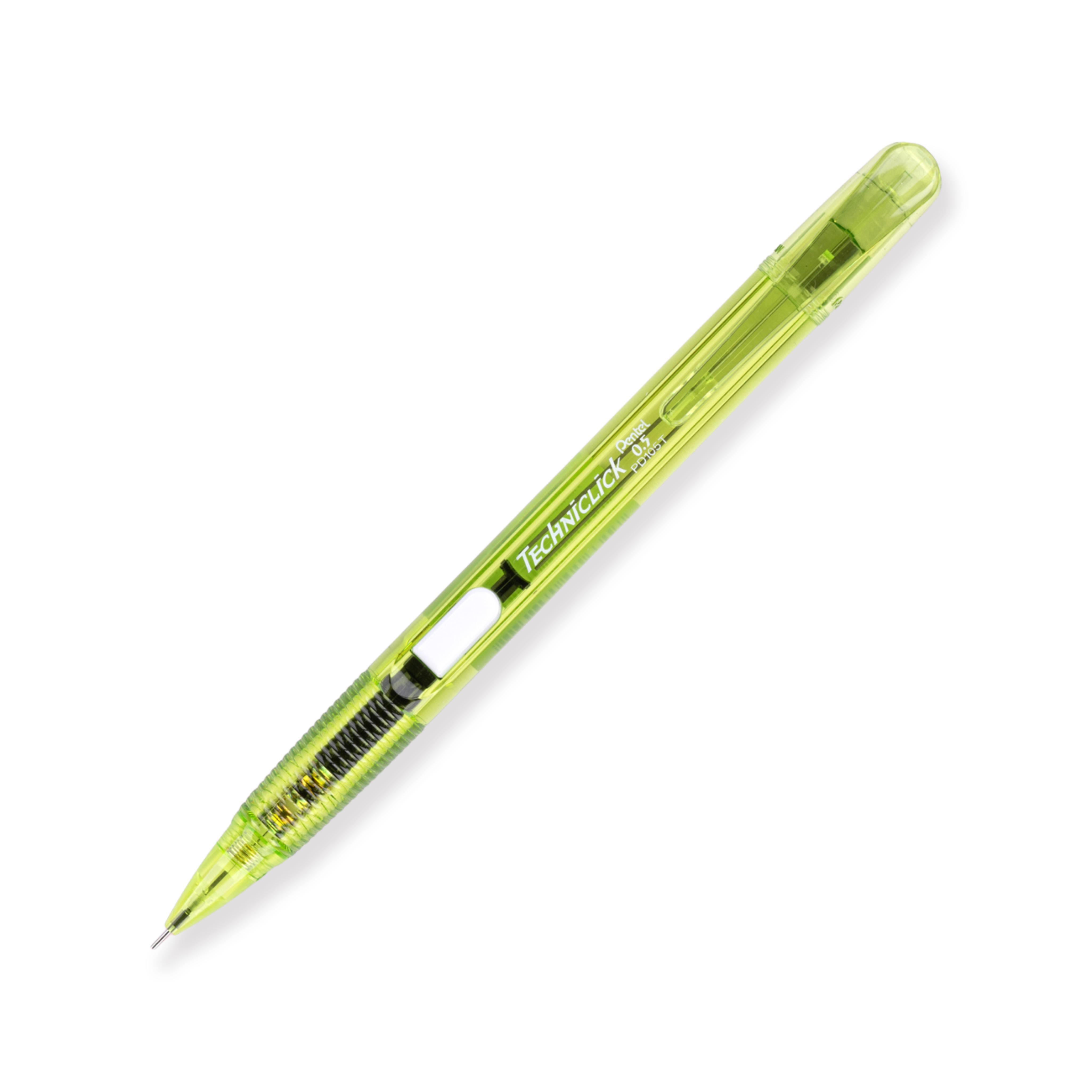 Pentel Techniclick Druckbleistift mit seitlichem Klick, 0,5 mm, Grün