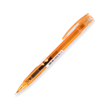 Pentel Techniclick Mechanical Pencil Side Click - 0.5mm - Orange - Stationery Pal