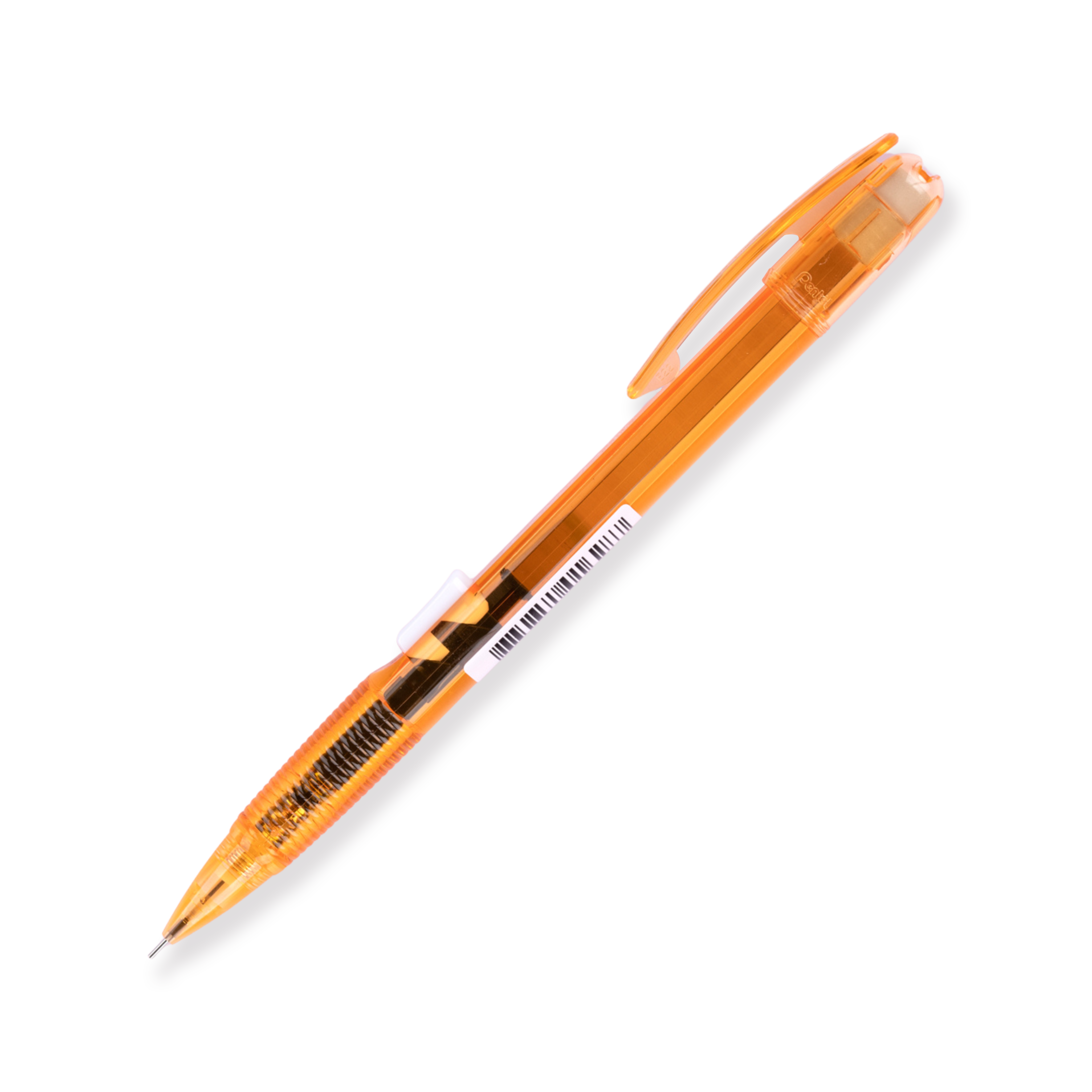 Pentel Techniclick Druckbleistift mit seitlichem Klick, 0,5 mm, Orange