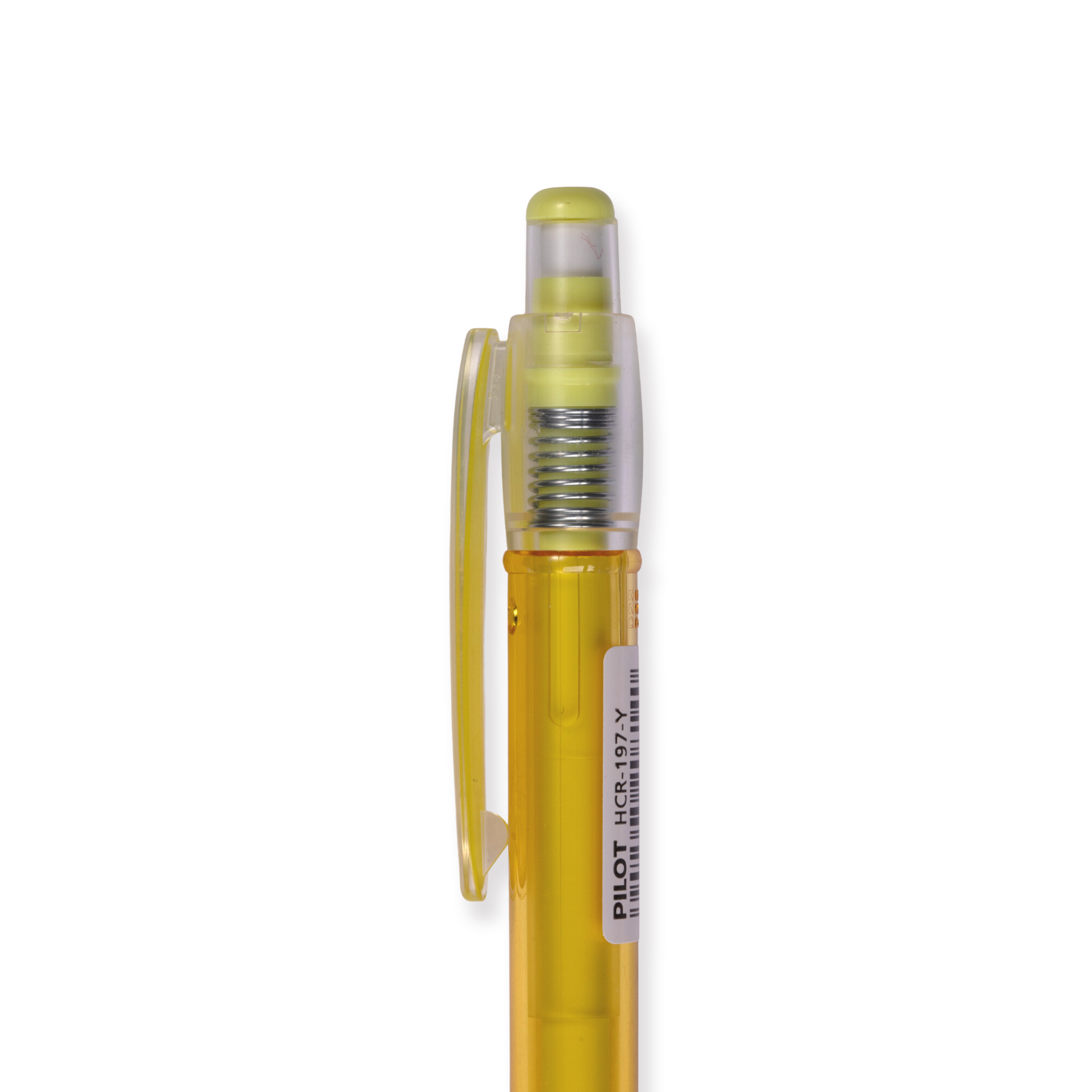 Portaminas Pilot Color Eno - 0,7 mm - Cuerpo amarillo - Mina amarilla