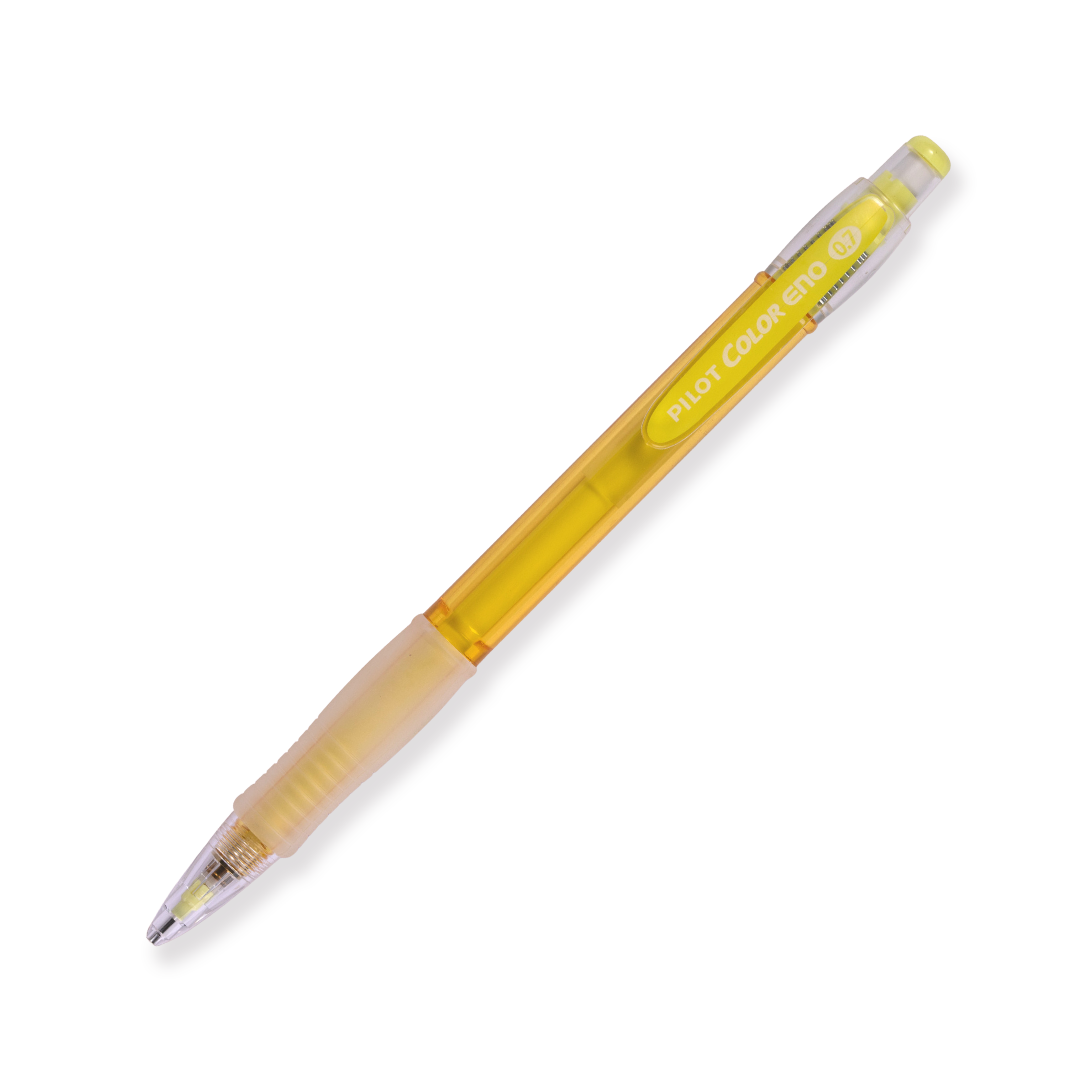 Pilot Color Eno Druckbleistift – 0,7 mm – Gelber Schaft – Gelbe Mine