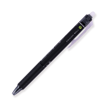 Pilot FriXion Ball Clicker Erasable Gel Pen 0.5 mm - Black - Stationery Pal