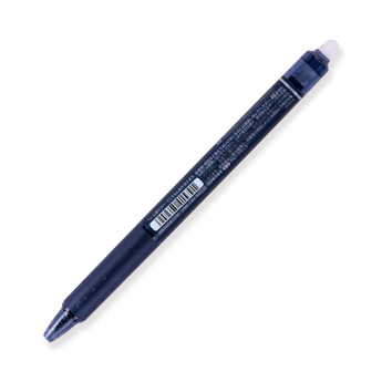 Pilot FriXion Ball Clicker Erasable Gel Pen 0.5 mm - Blue Black - Stationery Pal