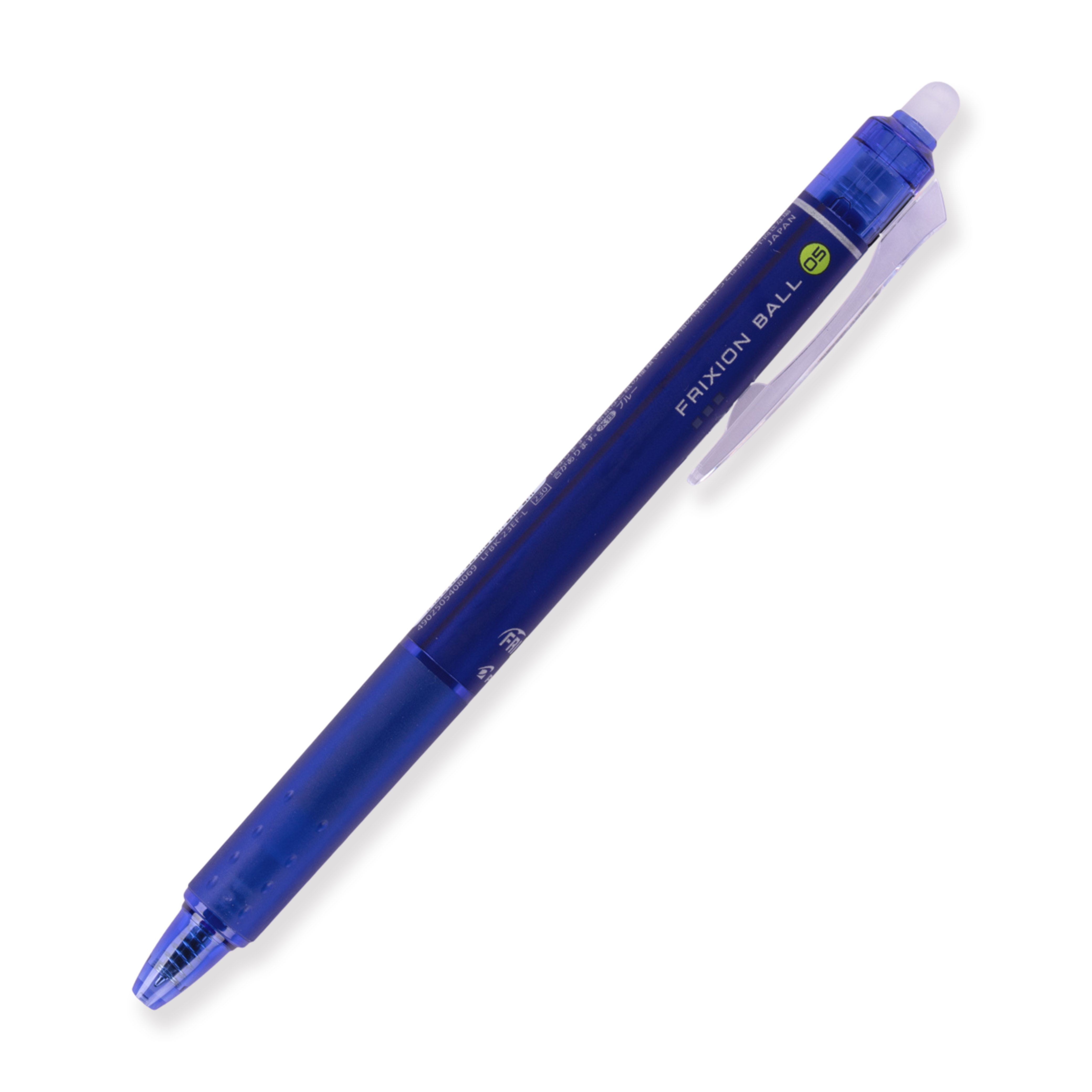 Pilot FriXion Ball Clicker Erasable Gel Pen 0.5 mm - Blue - Stationery Pal