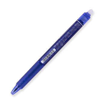 PILOT Frixion Ball Clicker Stylo Roller Effaçable Rechargeable Bleu - Pointe Moyenne 0.7mm