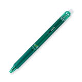 Pilot FriXion Ball Clicker Erasable Gel Pen 0.5 mm - Green - Stationery Pal