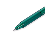 Pilot FriXion Ball Clicker Erasable Gel Pen 0.5 mm - Green - Stationery Pal