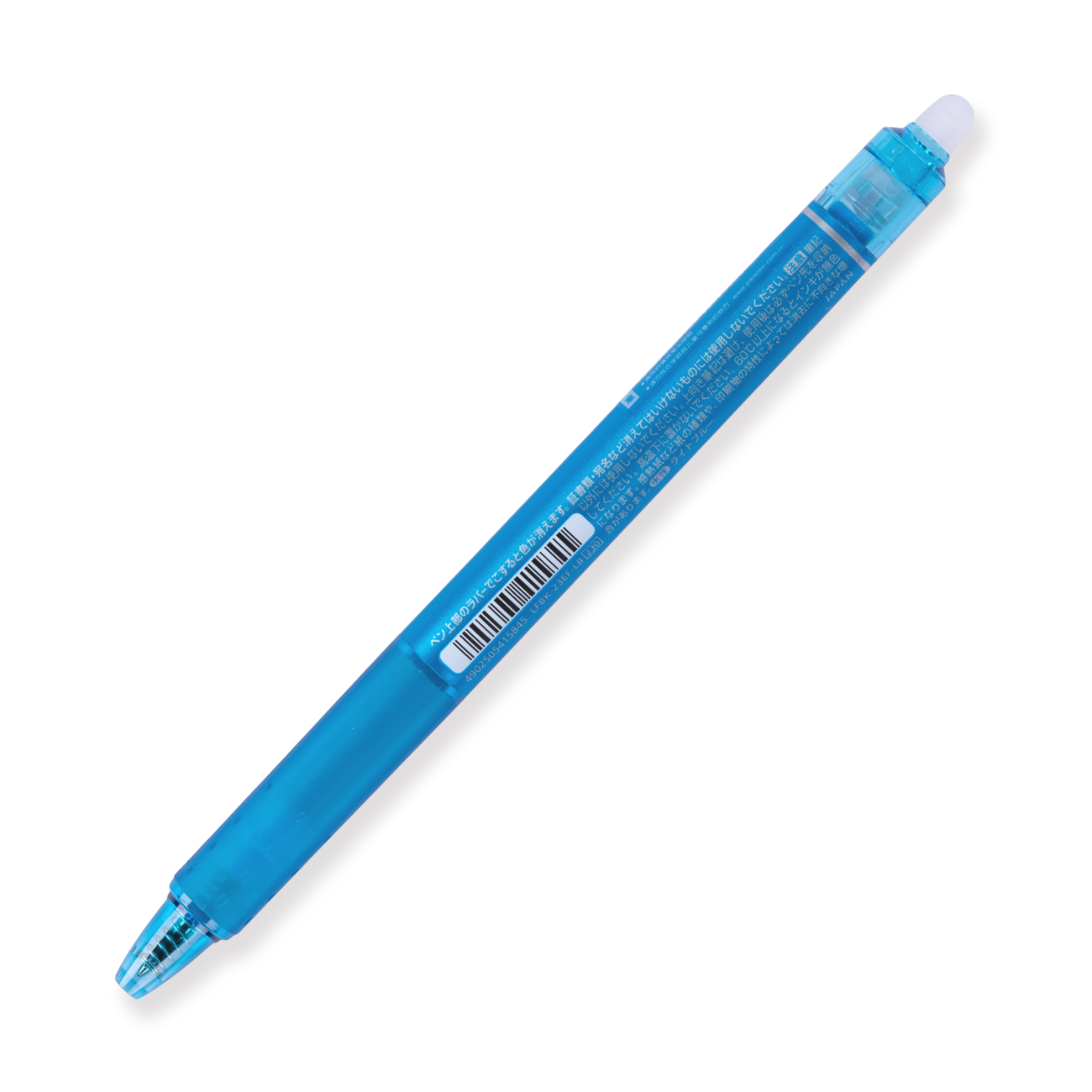 Pilot FriXion Ball Clicker Erasable Gel Pen 0.5 mm - Light Blue
