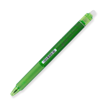 Pilot FriXion Ball Clicker Erasable Gel Pen 0.5 mm - Light Green - Stationery Pal