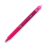 Pilot FriXion Ball Clicker Erasable Gel Pen 0.5 mm - Pink - Stationery Pal