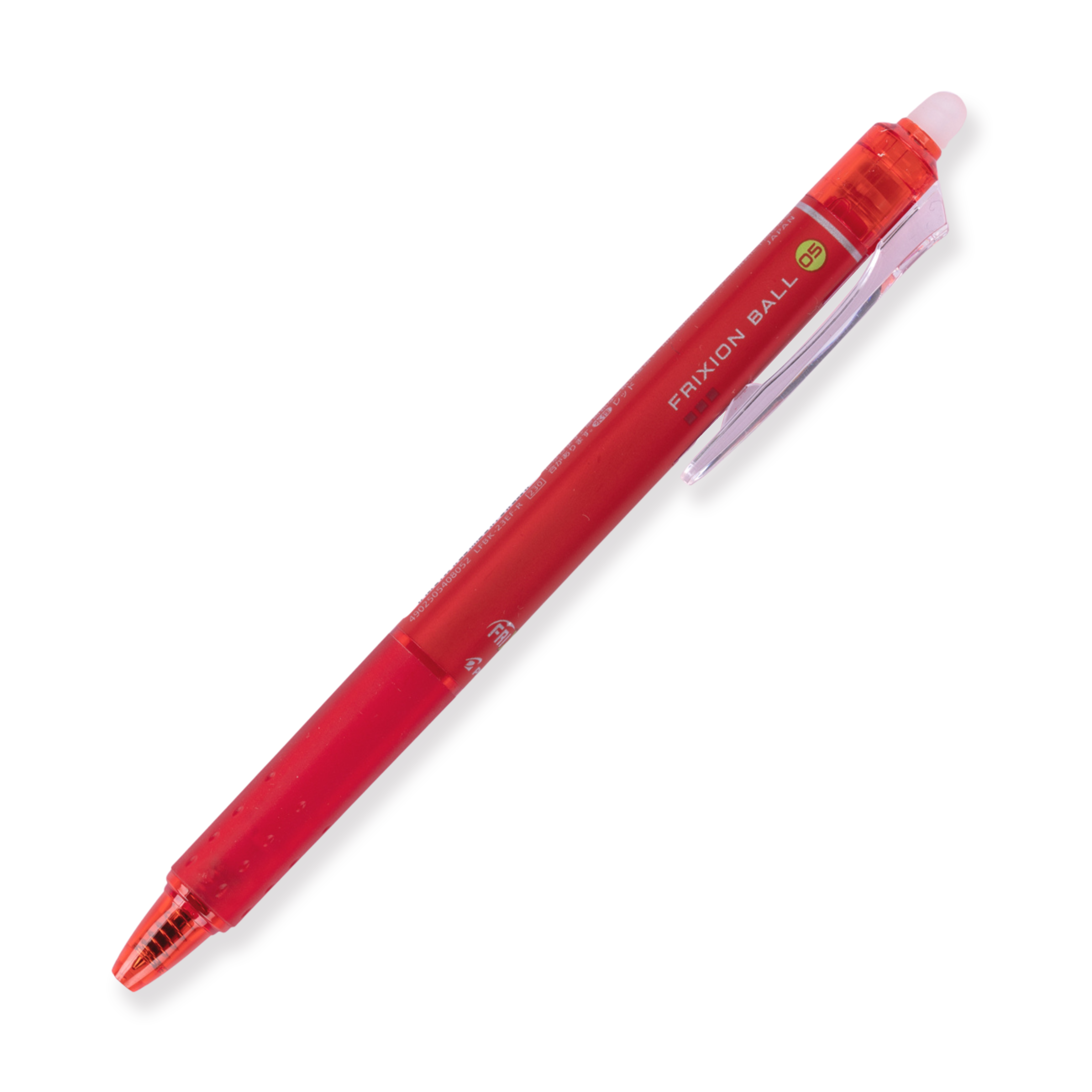 Pilot FriXion Ball Clicker Erasable Gel Pen 0.5 mm - Red