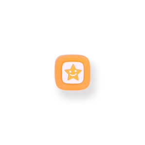 Pilot FriXion Stamp - Apricot Orange - Star - Stationery Pal