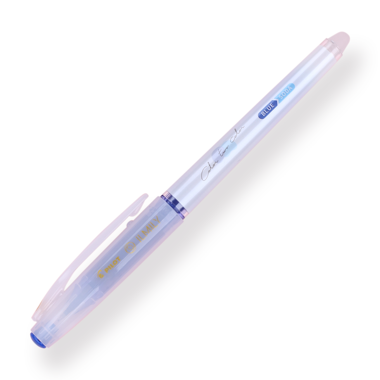 Pilot ILMILY Limited Edition Erasable Gel Pen - 0.4 mm - Blue / Soda - Stationery Pal