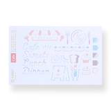 Pilot ILMILY Limited Edition Template - Cafe - Stationery Pal