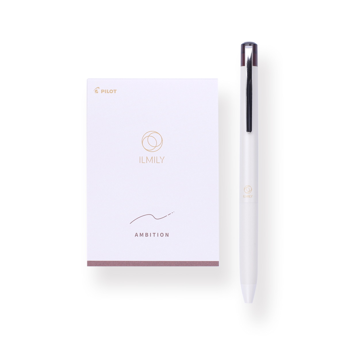 Pilot ILMILY Nuance Black Memo + Ballpoint Pen Set Nuance Black Red