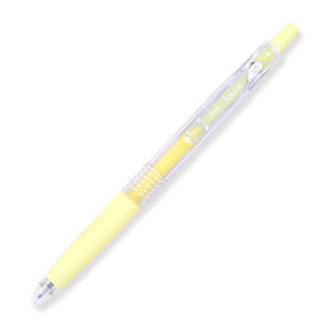 Pilot Juice Gel Pen - 0.5 mm - Pastel Yellow - Stationery Pal