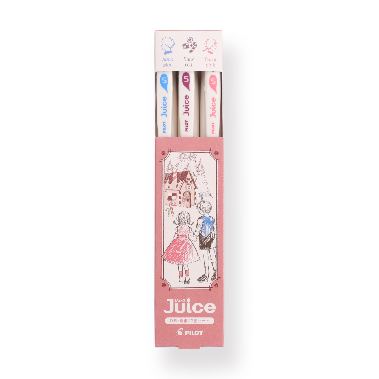 Pilot Juice Gel Pen - 10th Anniversary Limited Edition - 0.5 mm - Fairy Tale Series Hansel and Gretel Set - Stationery Pal