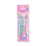 Pilot Juice Gel Pen 0.5mm - Doraemon Pink Set - Stationery Pal