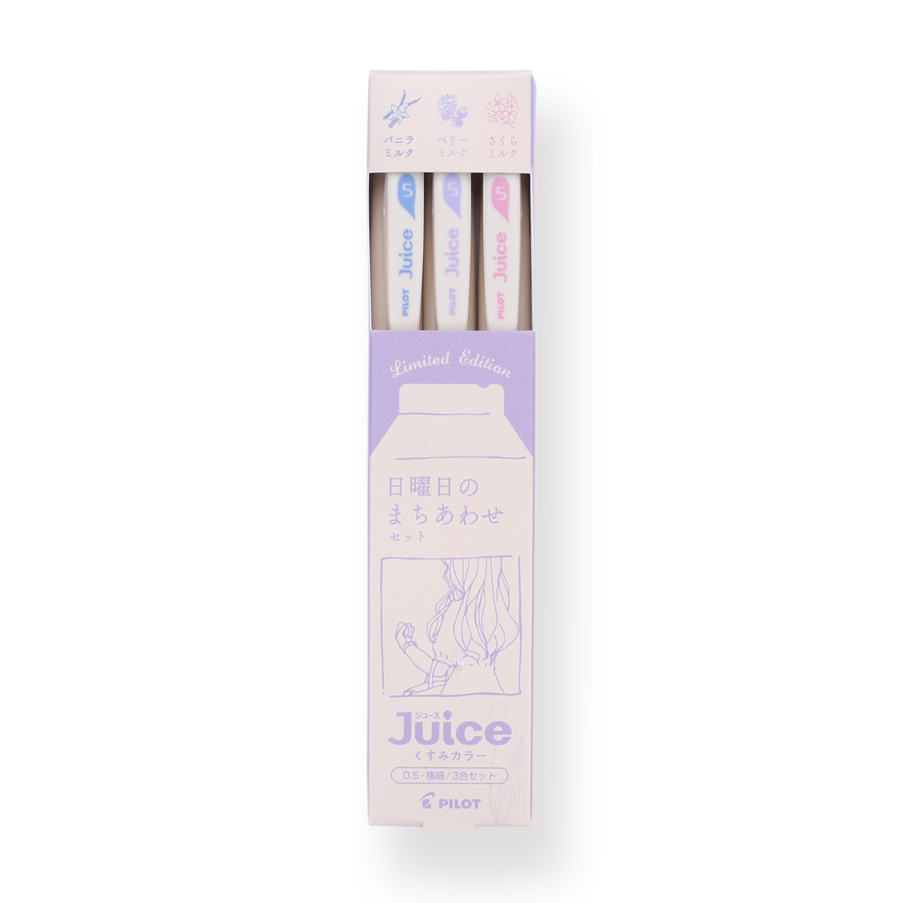 Pilot Juice Gel Pen - Milky Color - 0.5mm - Limited Edition