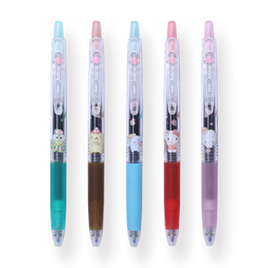 Pilot Juice x Sanrio Limited Edition Gel Pen Set - 0.5 mm - Set of 5 - A - Stationery Pal