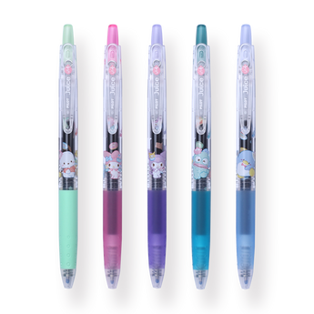 Pilot Juice x Sanrio Limited Edition Gel Pen Set - 0.5 mm - Set of 5 - B - Stationery Pal