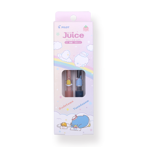 Pilot Juice x Sanrio Limited Edition Gel Pen Set Version 2 - 0.5 mm - Set of 2 - Gudetama and Tuxedo Sam