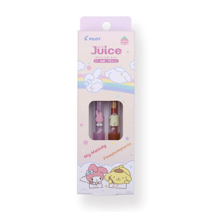 Pilot Juice x Sanrio Limited Edition Gel Pen Set Version 2 - 0.5 mm - Set of 2 - My Melody and Pompompurin