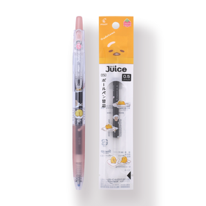 Pilot Juice x Sanrio Limited Edition Gel Pen with Refill Set Version 2 - 0.5 mm - Gudetama