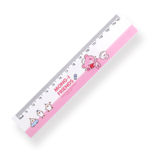 Pink Bear Ruler - Stationery Pal