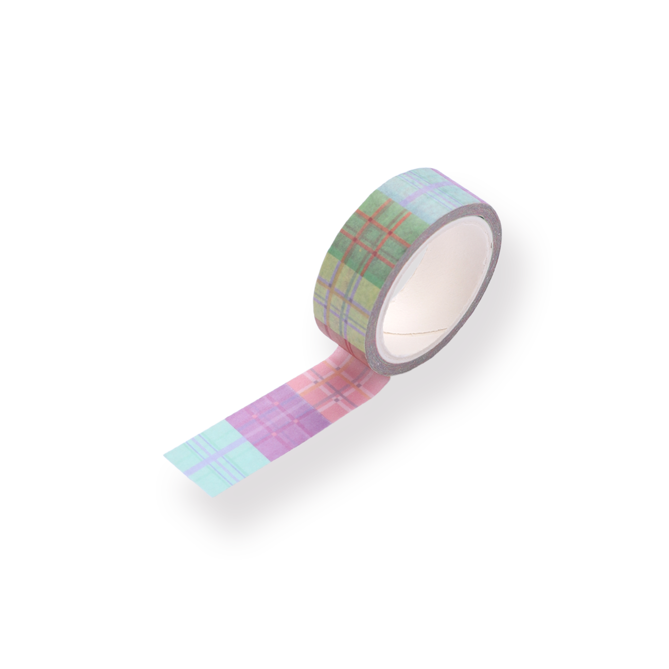 Plaid Splicing Washi Tape