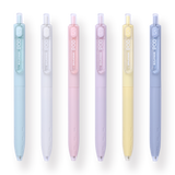 Platinum Pod Press Gel Pen - Set of 6 - 0.5 mm - Stationery Pal