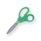 Plus Fitcut Curve Jr. Scissors - Green - Stationery Pal