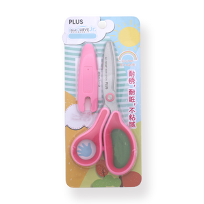 Plus Fitcut Curve Jr. Scissors - Pink - Stationery Pal