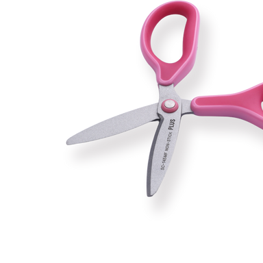 Plus Fitcut Curve Jr. Scissors - Pink - Stationery Pal