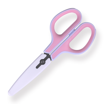 Plus Fitcut Curve Scissors - Pink - Stationery Pal