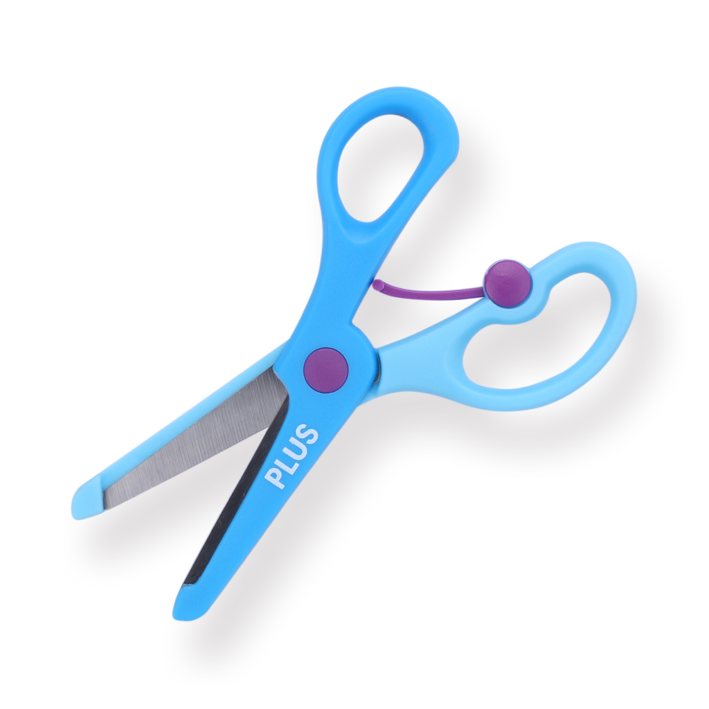 Plus Kids Training Safety Scissors - Blue — Stationery Pal