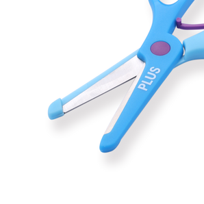 Plus Kids Training Safety Scissors - Blue - Stationery Pal