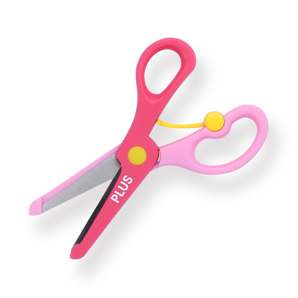 Plus Kids Training Safety Scissors - Pink - Stationery Pal