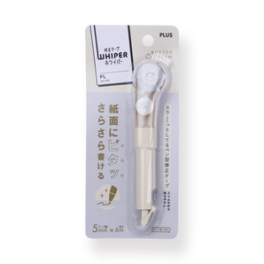 Plus WH-1905 Correction Tape - Butter Cream - Stationery Pal