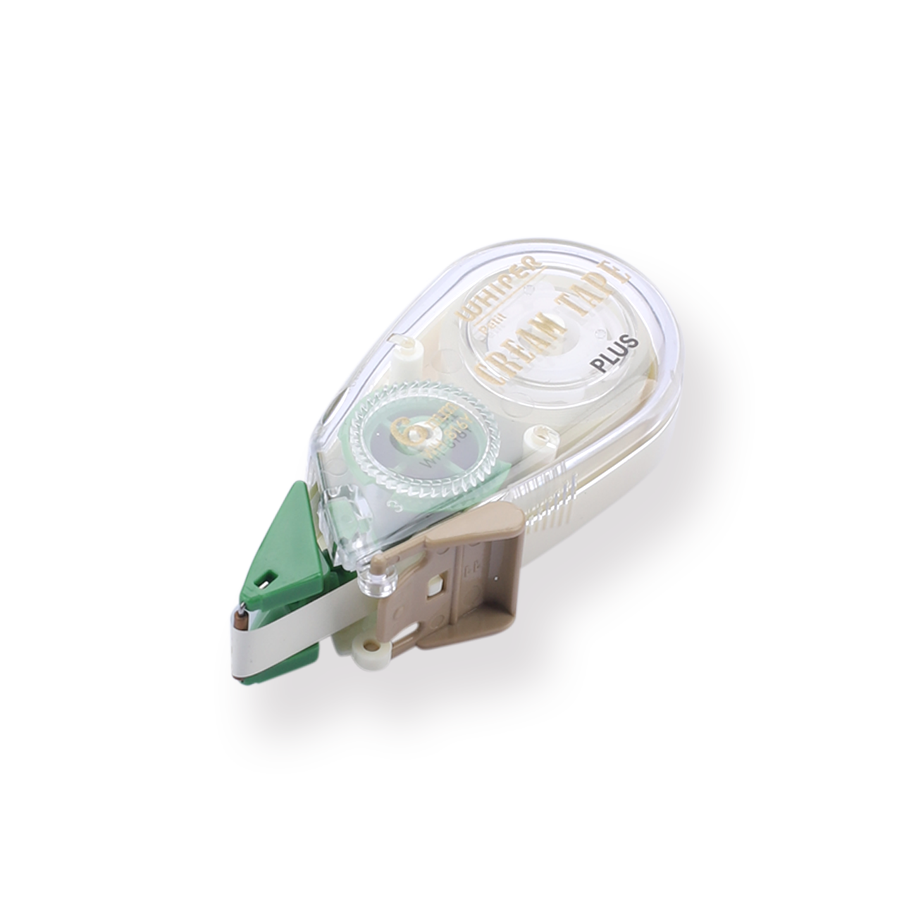 Plus Whiper Cream Correction Tape - Green - Stationery Pal