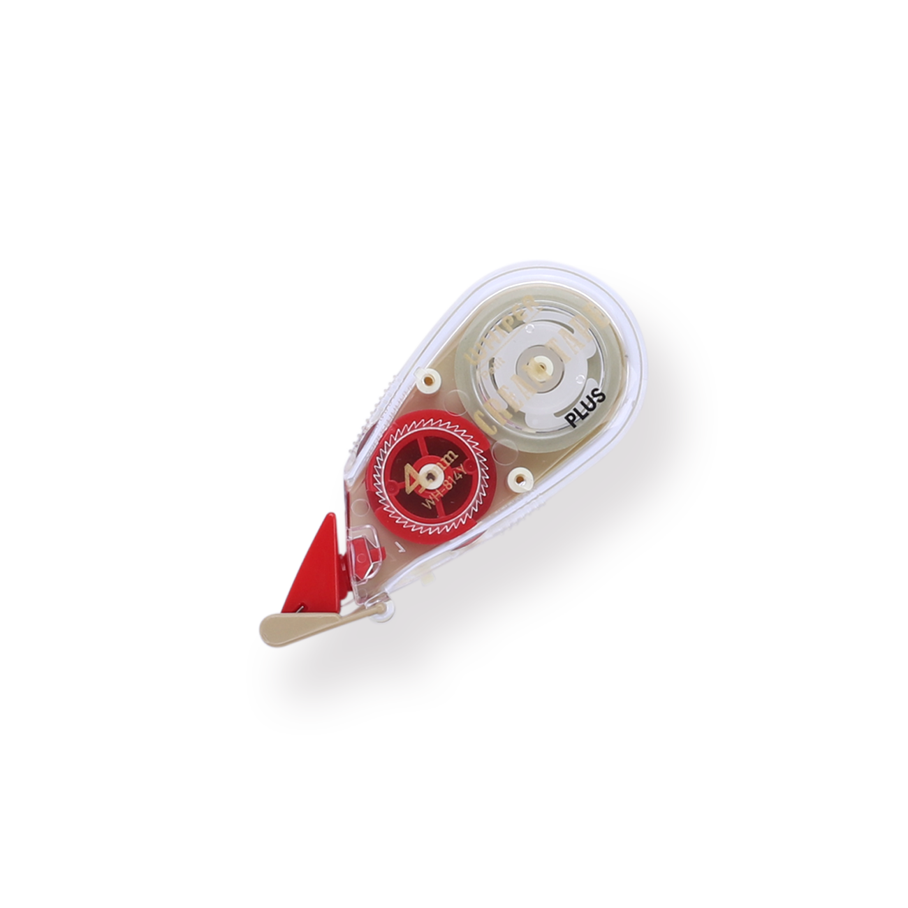 Plus Whiper Cream Correction Tape - Red - Stationery Pal