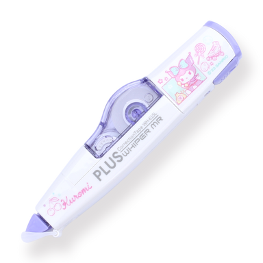 Plus Whiper MR Limited Edition Correction Tape - Kuromi - White - Stationery Pal