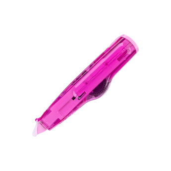 Plus Whiper Mr. Correction Tape - Pink - Transparent - Stationery Pal