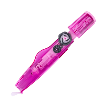 Plus Whiper Mr. Correction Tape - Pink - Transparent - Stationery Pal