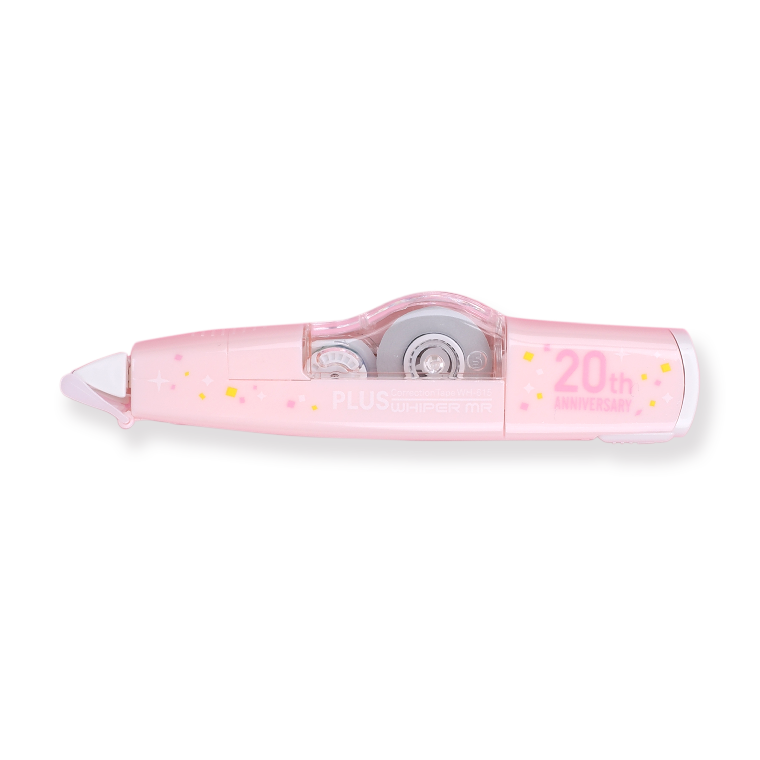 Plus Whiper Mr Correction Tape - 20th Anniversary Limited Edition - Pink - Stationery Pal