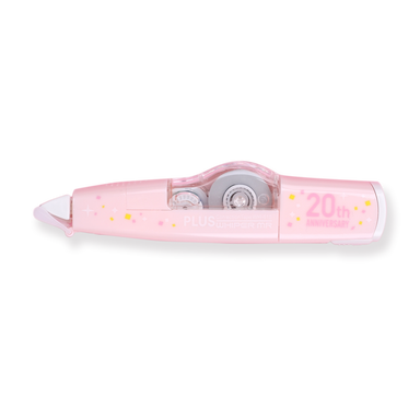 Plus Whiper Mr Correction Tape - 20th Anniversary Limited Edition - Pink - Stationery Pal