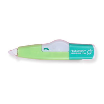 Plus Whiper Mr Correction Tape - Antibacterial Series - Green - Stationery Pal