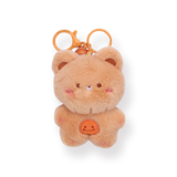 Plushy Animal Keychain - Bear - Stationery Pal